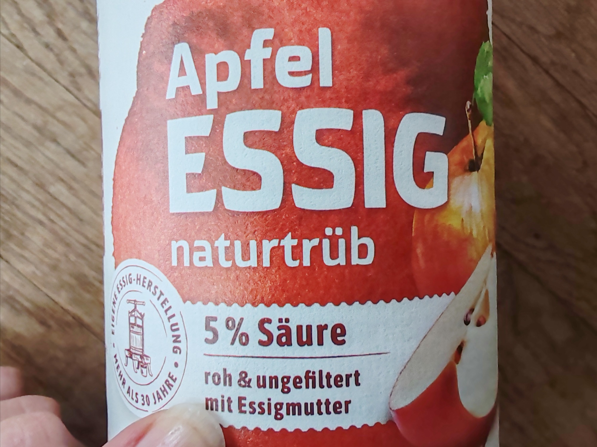 Wirkstoff – Apfelessig mit der Mutter